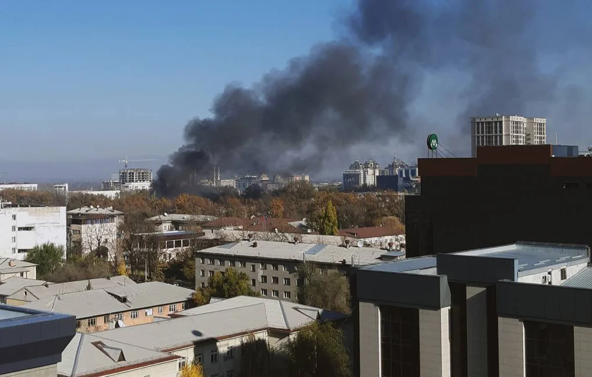 В центре Бишкека прогремел взрыв