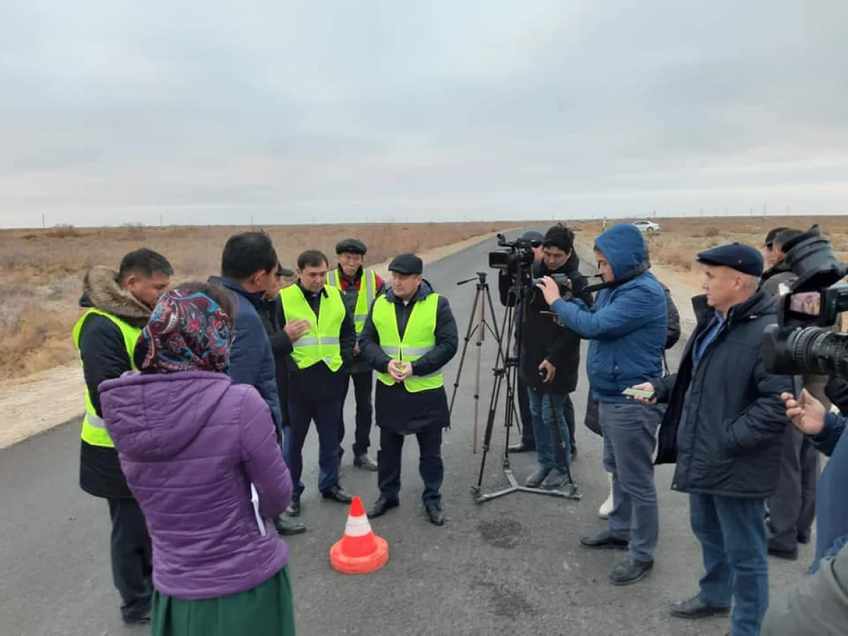 Дорога ремонтируется с нарушениями в Кызылординской области