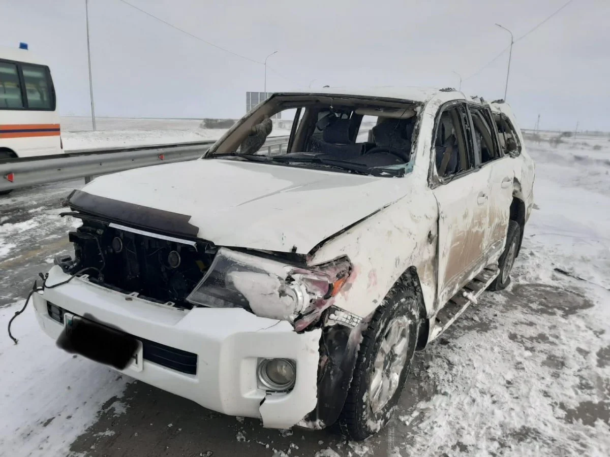 Женщина и ребенок погибли на трассе Павлодар-Кызылорда