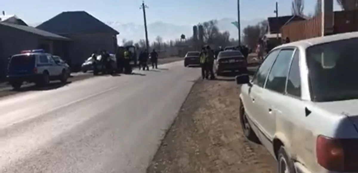 Групповая драка в Жамбылской области: полиция сделала заявление (видео)