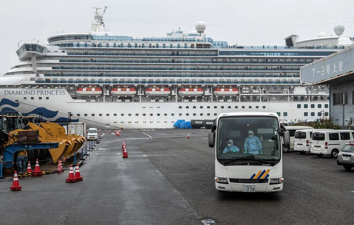 Казахстанцы с круизного лайнера Diamond Princess прилетели в Нур-Султан