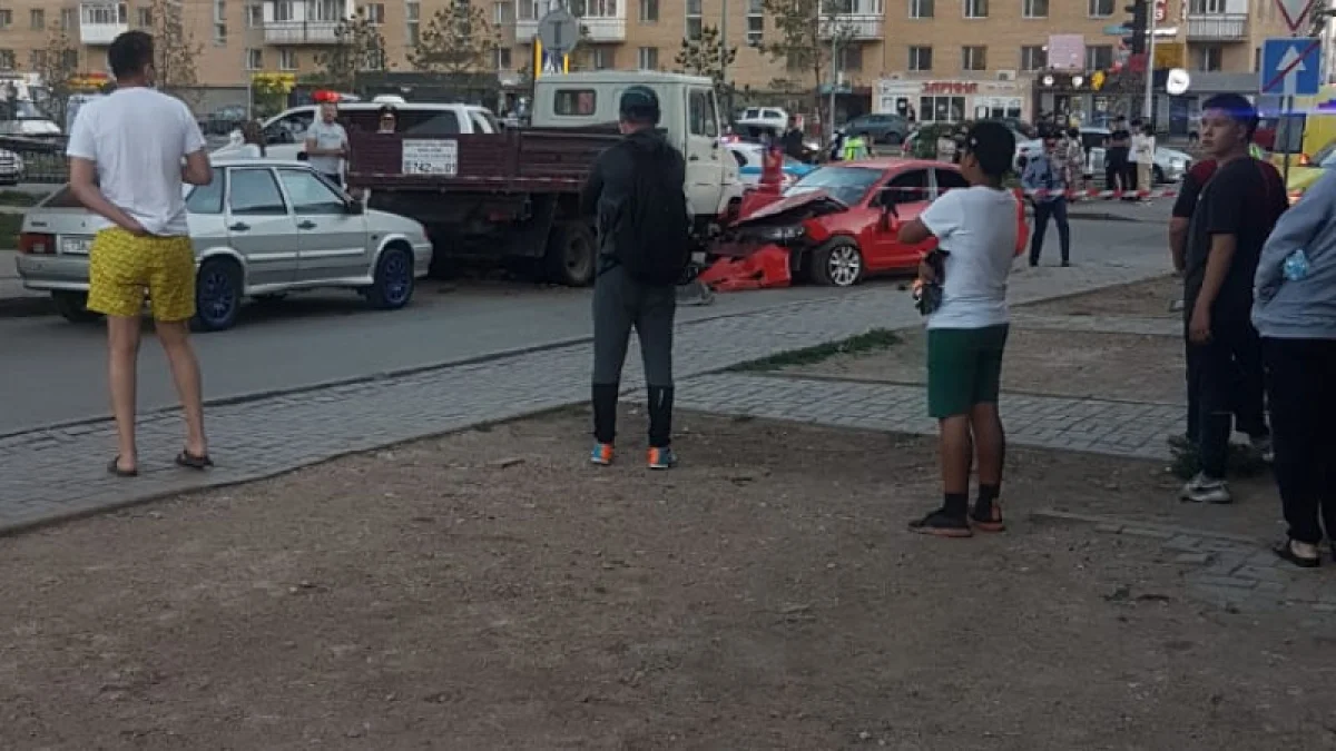 Пьяная женщина сбила трех человек в Нур-Султане