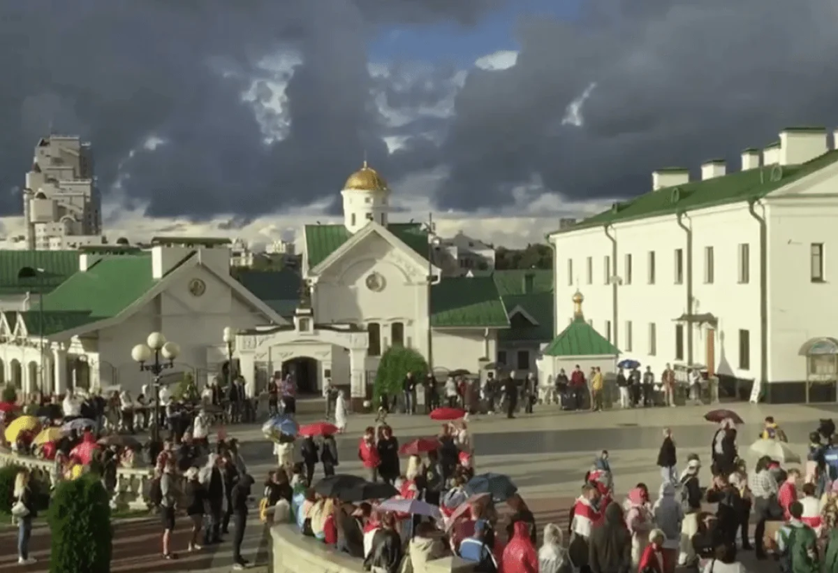 Протестующих стали задерживать в Беларуси