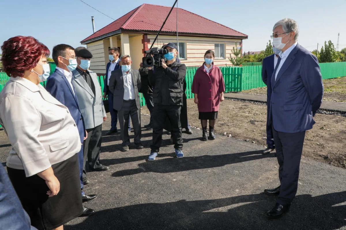 Касым-Жомарт Токаев встретился с переселенцами из трудоизбыточных регионов в СКО