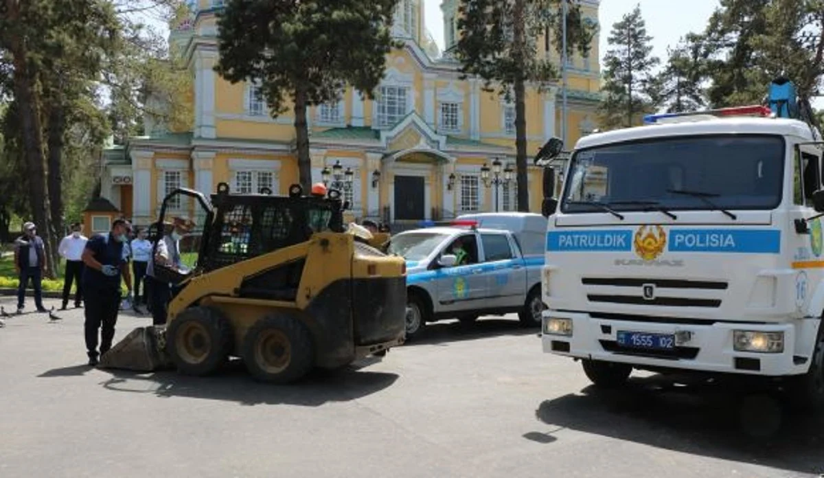 Погрузчик насмерть сбил гулявшего в парке трехлетнего ребенка в Алматы