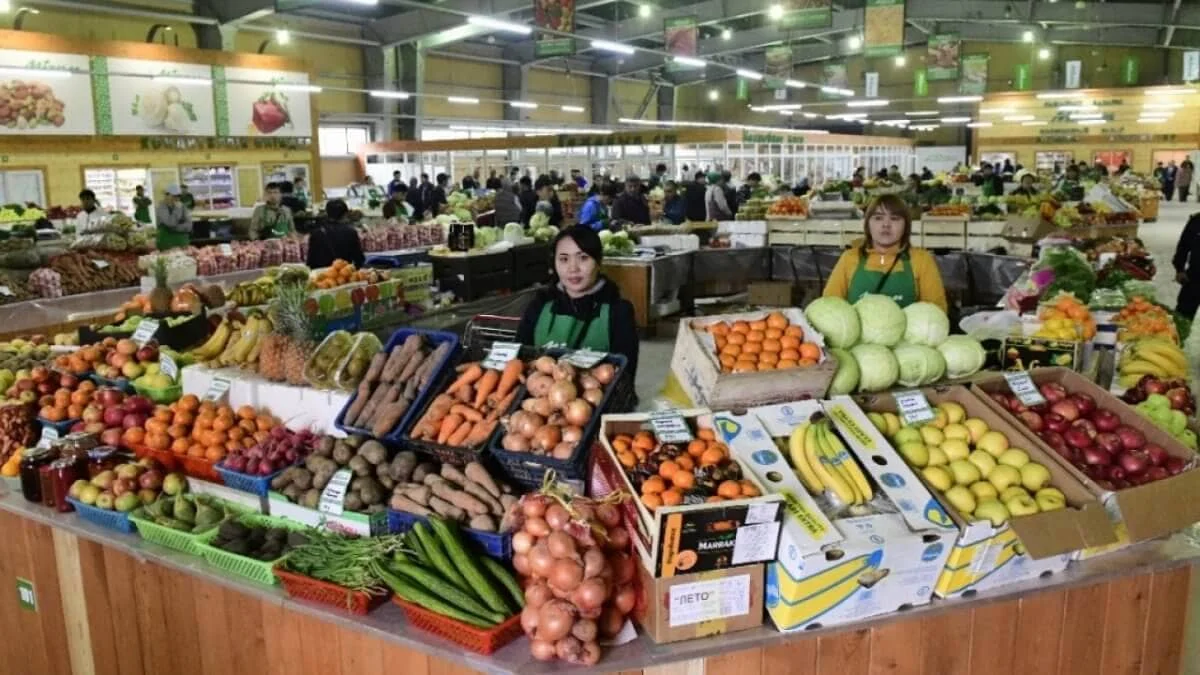 Какие продуктовые рынки работают в Казахстане в условиях ЧП