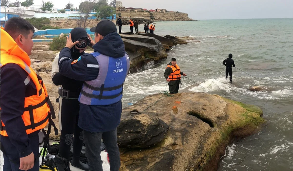 Жених и двое его друзей утонули в Каспийском море во время купания