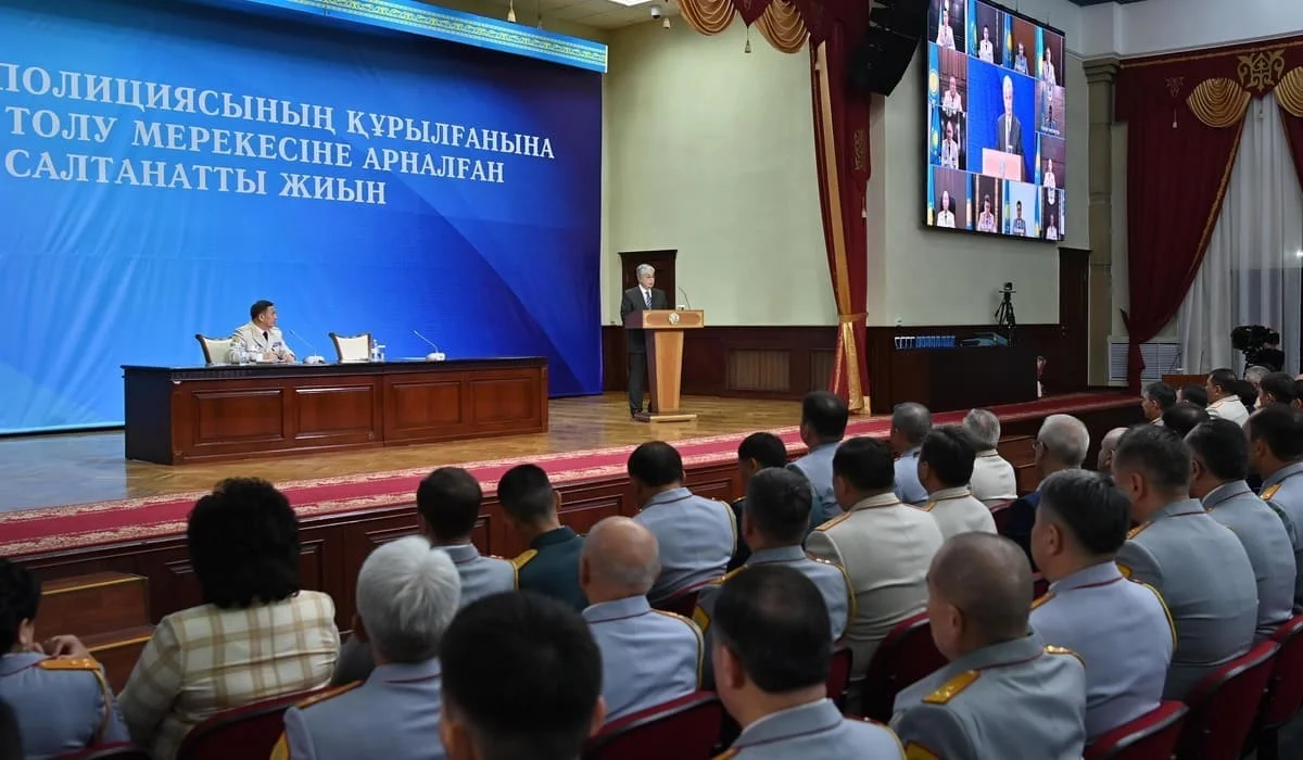 Полиция должна быть ближе к народу – Токаев