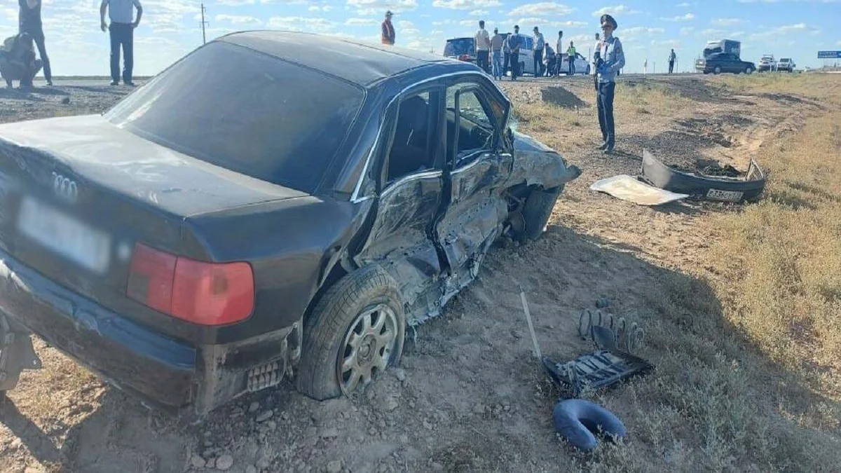 Две женщины погибли в жутком ДТП в Кызылординской области