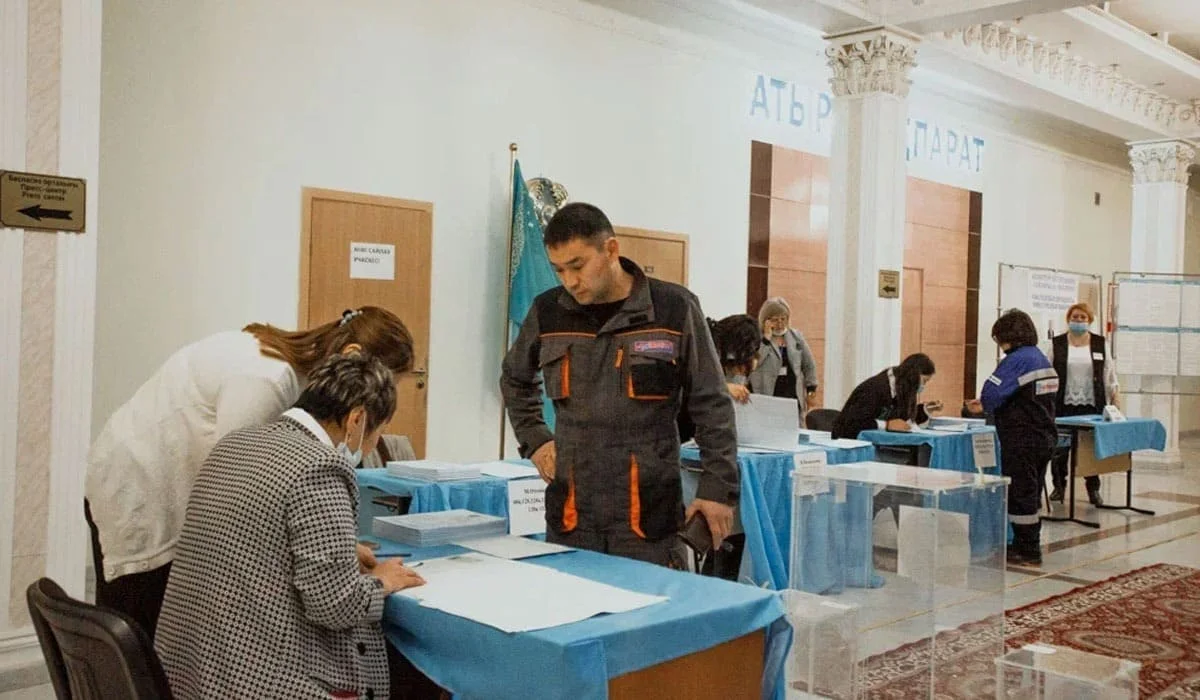 В Атырауской области проходит голосование на выборах президента