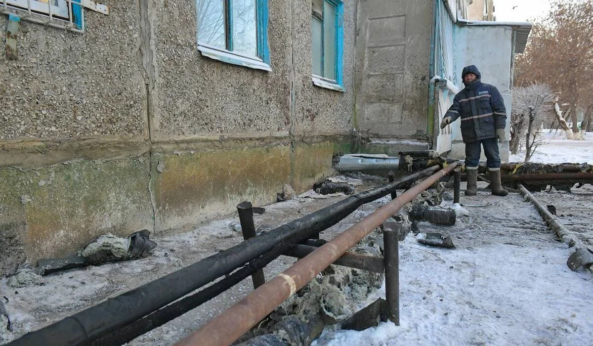 Тепло подали во все подвалы Экибастуза