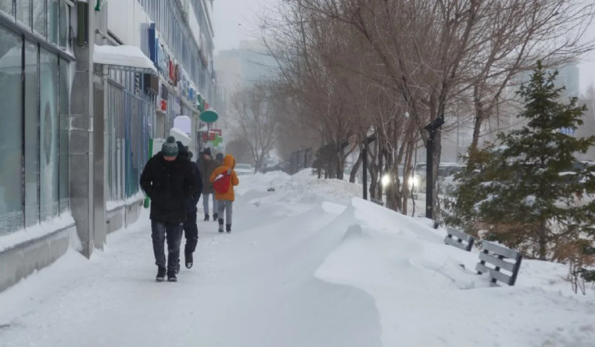 Во многих регионах Казахстана объявлено штормовое предупреждение