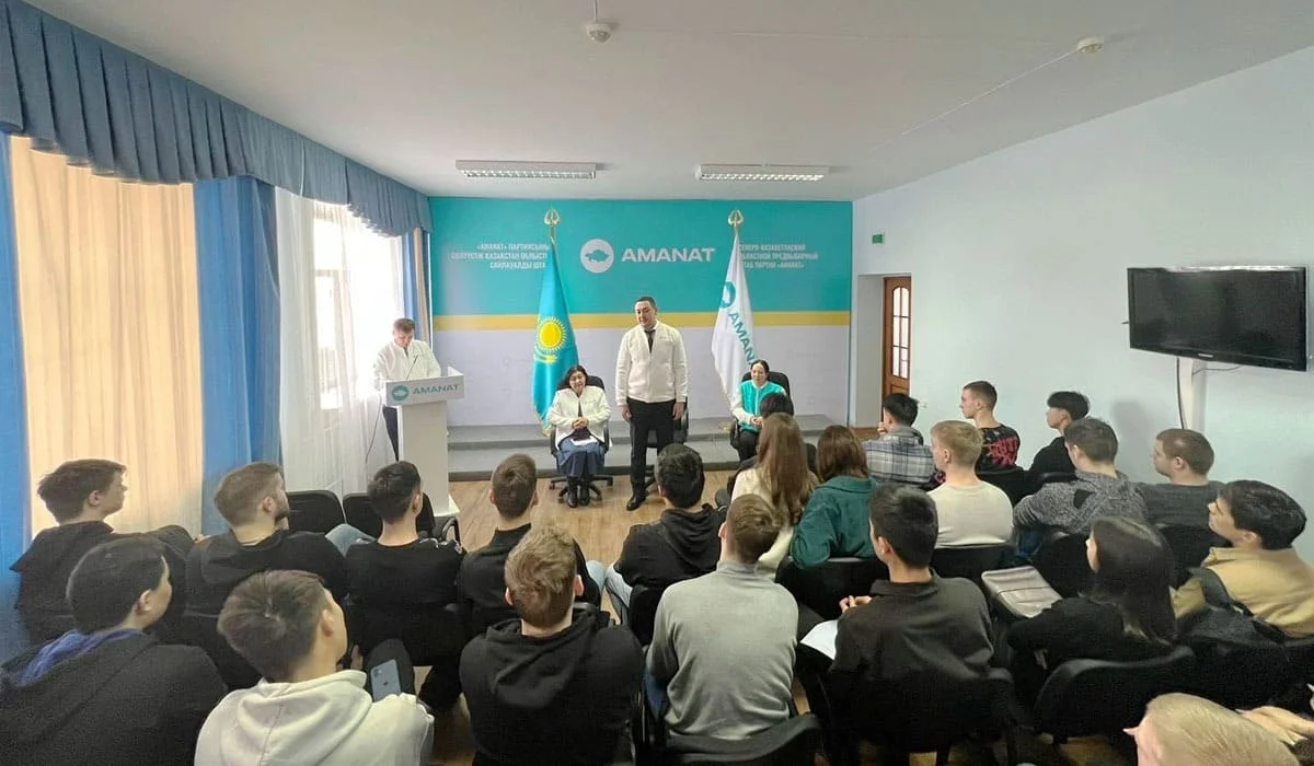О поддержке молодежи говорили кандидаты в депутаты от «AMANAT» в СКО