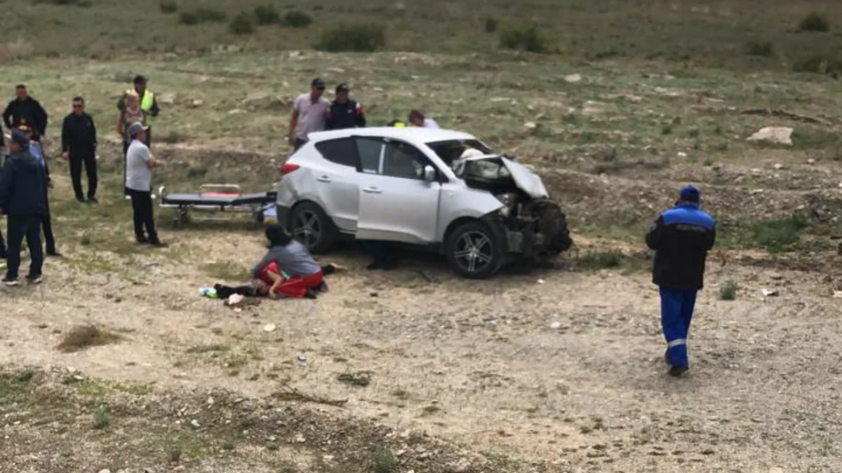 В жутком ДТП на трассе в Жетысу погибла женщина