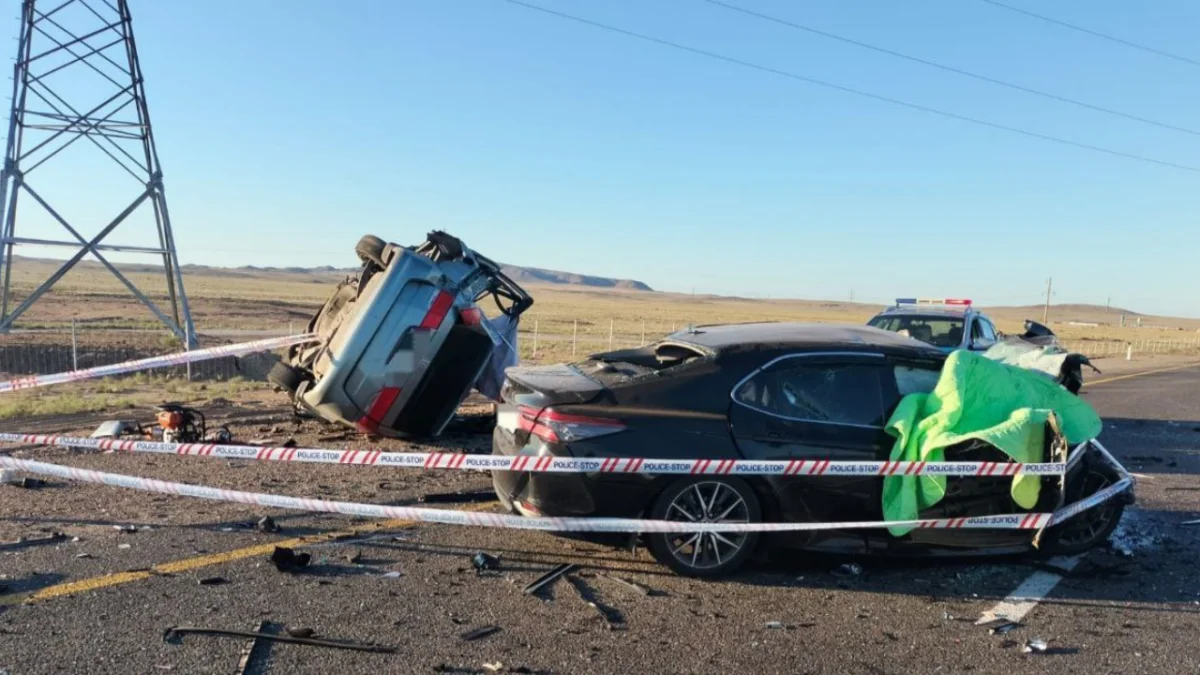 Девять человек погибли в ДТП на трассе в Карагандинской области