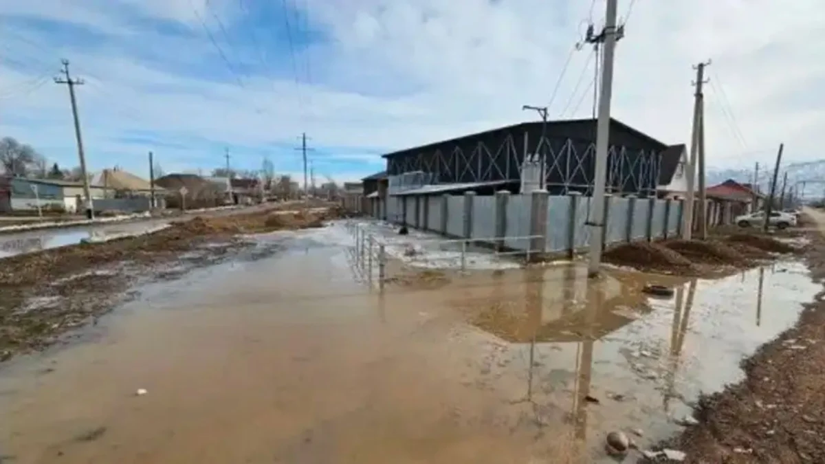 В реках Актюбинской области резко поднялся уровень воды