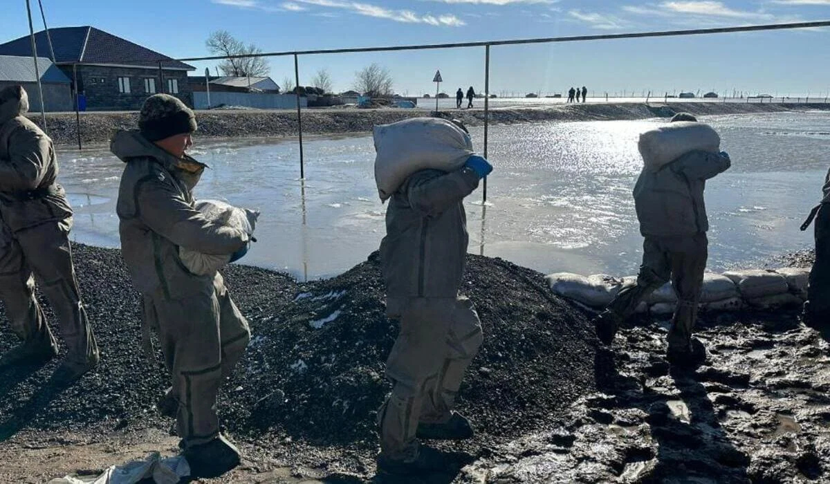 Подъемы уровней воды происходят на реках в семи областях Казахстана