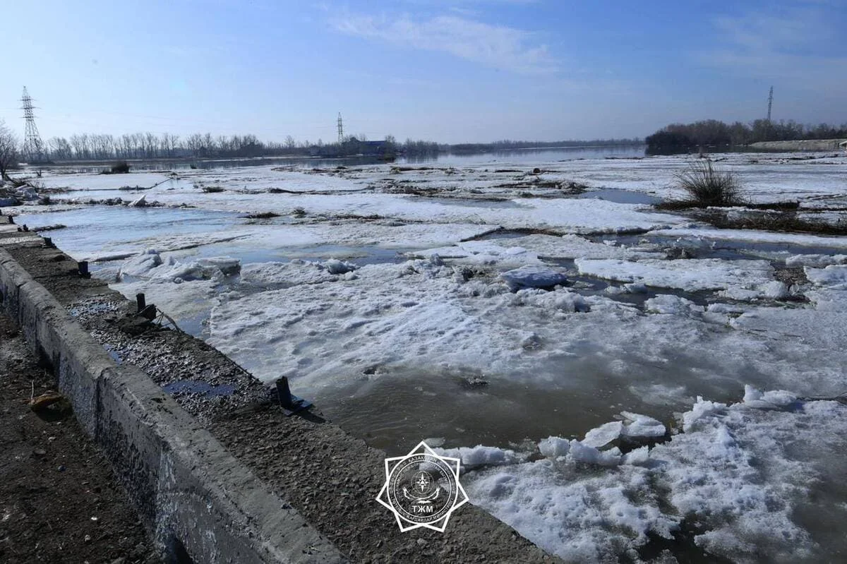 Шесть казахстанских сел может подтопить при сбросе воды с водохранилищ РФ