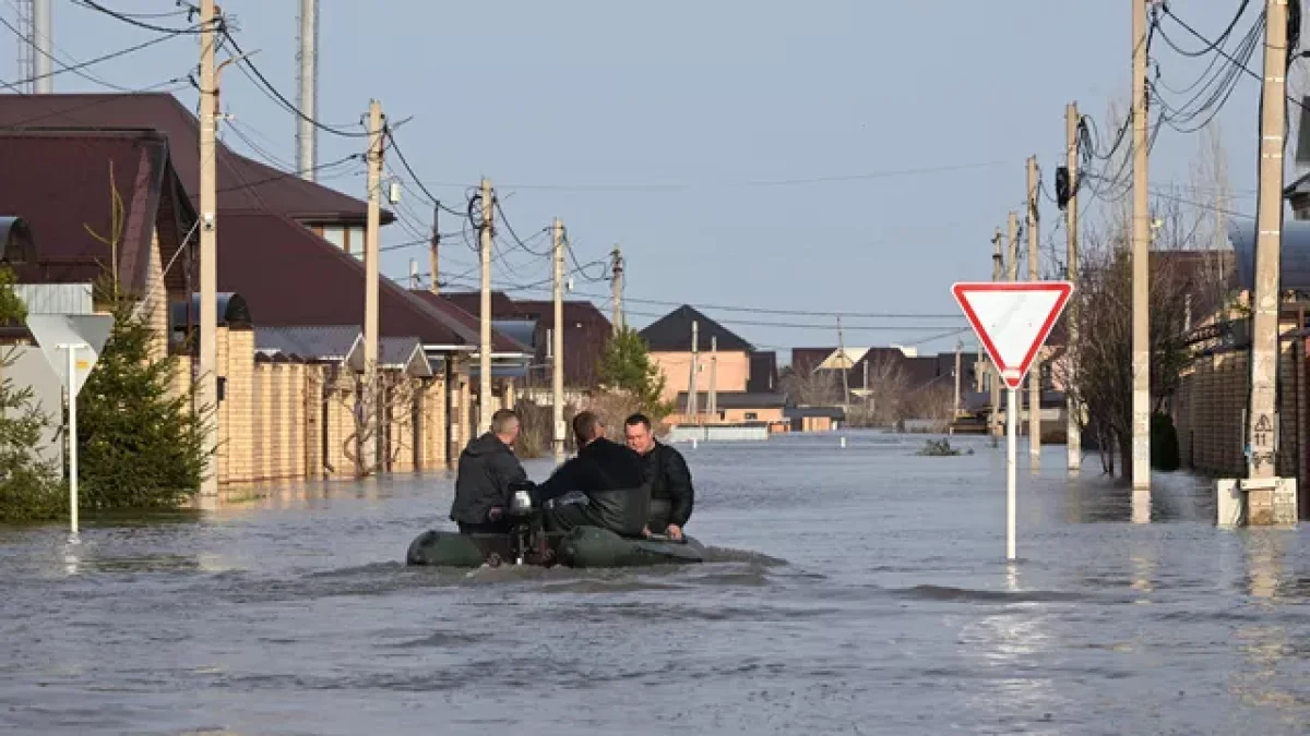 Паводок в Оренбурге достиг пика