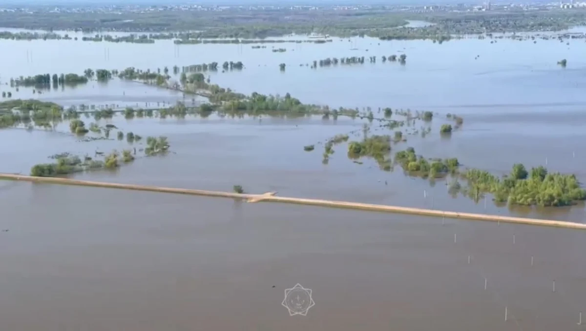 Большая вода плавно перемещается из ЗКО в Атыраускую область