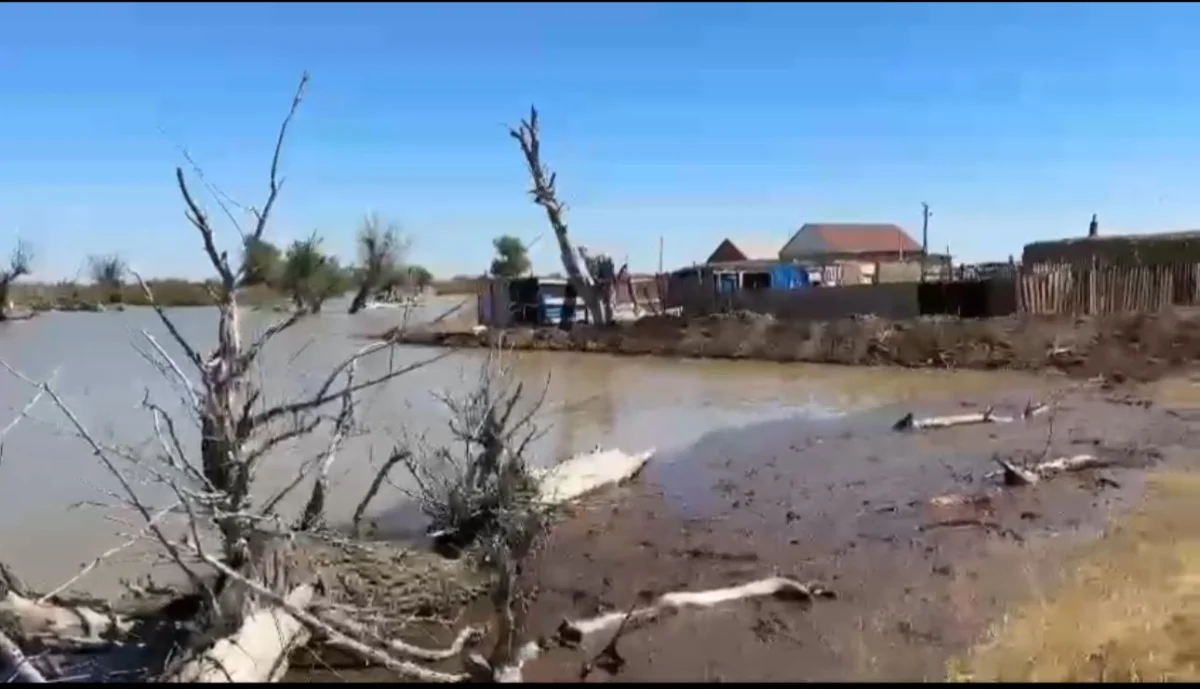 Жителей Атырауской области эвакуируют из-за роста уровня воды в реке Урал