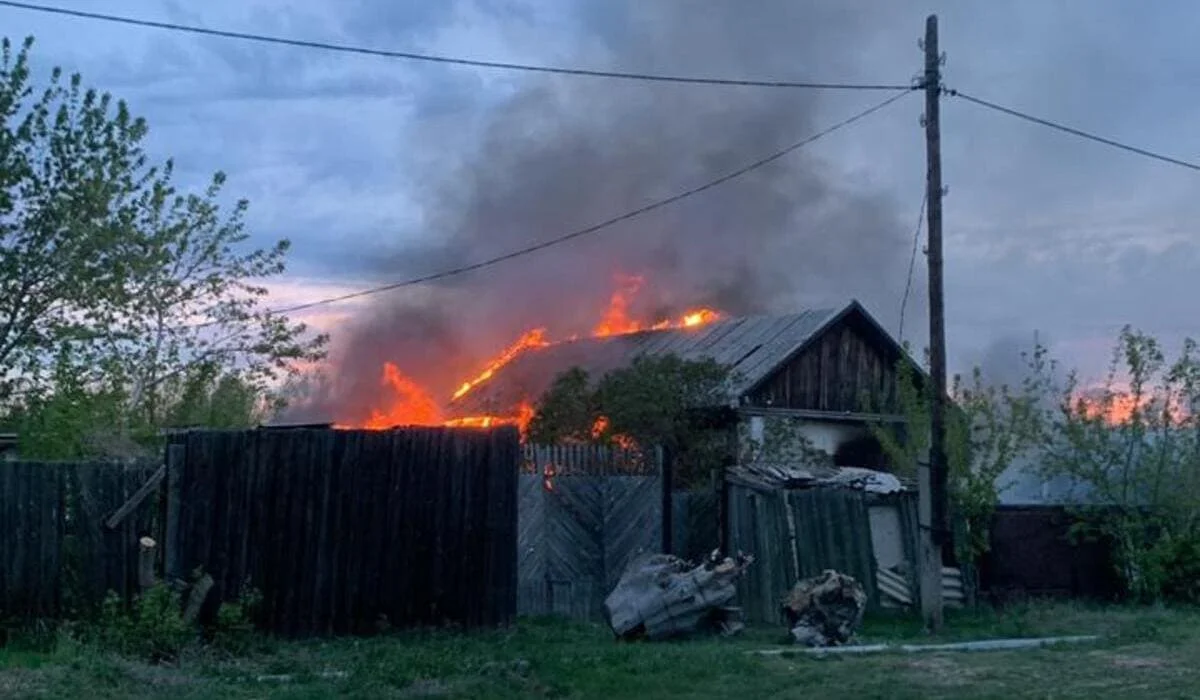 Женщина сгорела заживо в Павлодарской области