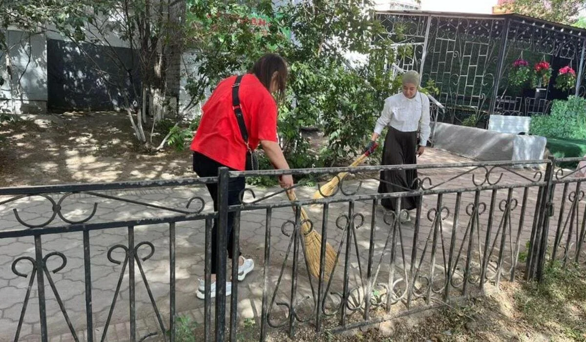 «Таза Қазақстан»: масштабная акция по уборке территорий прошла в Улытауской области