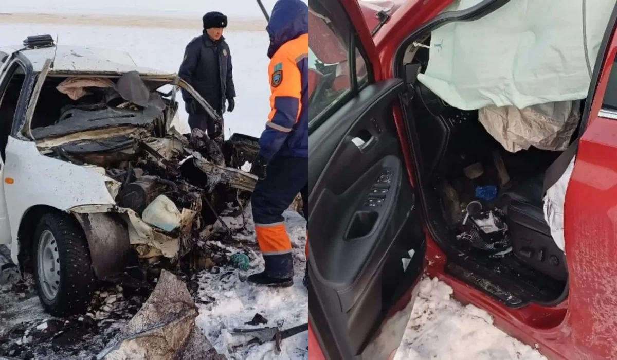 Четыре человека погибли в жуткой аварии на трассе в ВКО