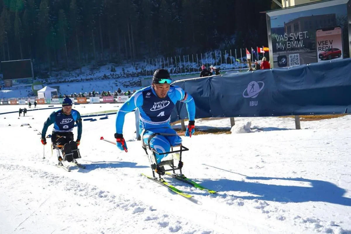 Казахстанский спортсмен стал чемпионом мира по парабиатлону