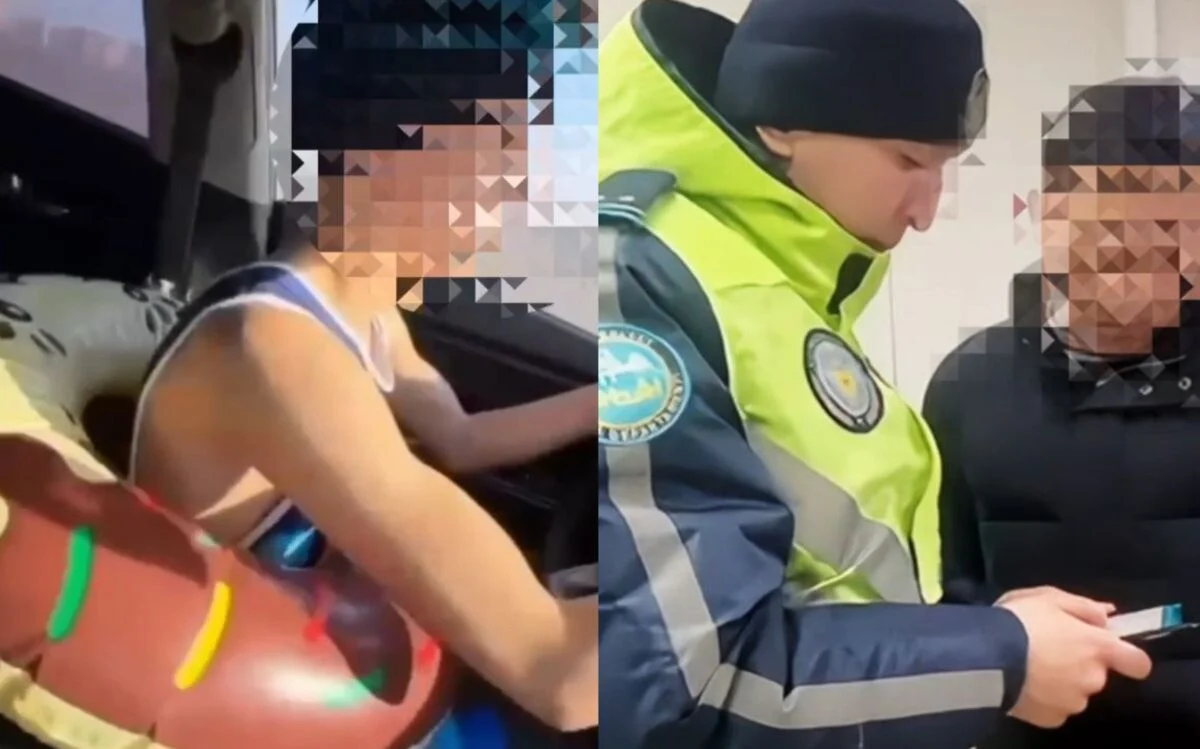Ради хайпа: развлечения молодых парней разгневали полицейских Семея (ВИДЕО)