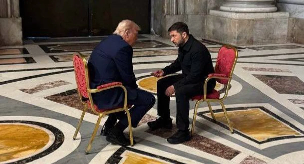 Трамп и Зеленский встретились в Риме