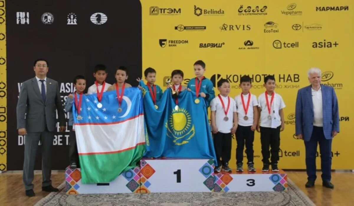 Юные казахстанские шахматисты завоевали 39 медалей на чемпионате Западной Азии