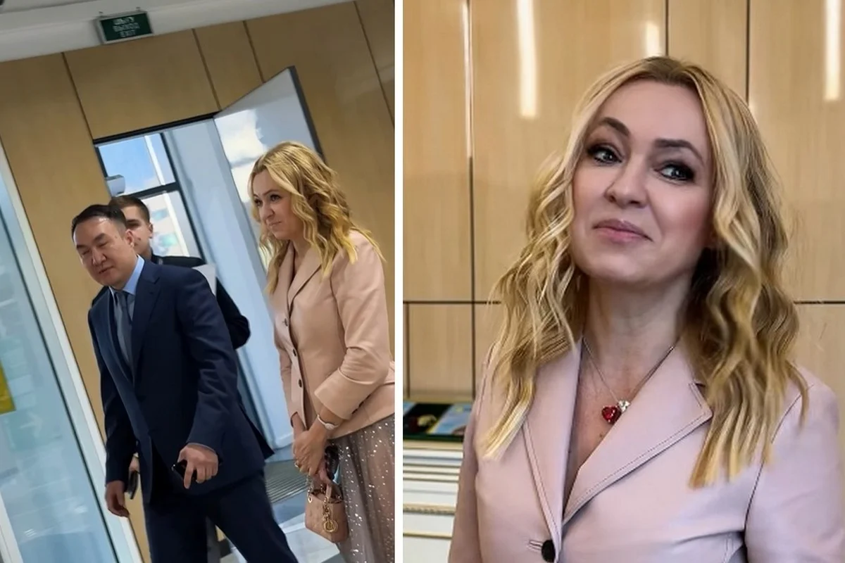 Яна Рудковская приехала в Астану покупать квартиру (ВИДЕО)