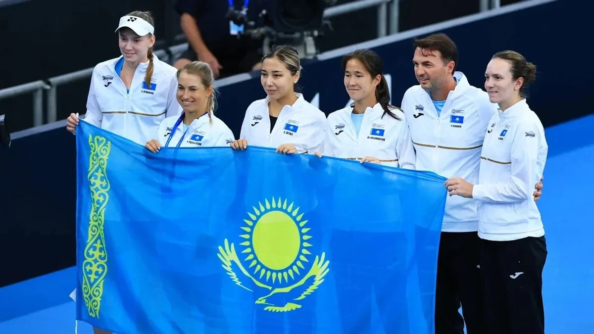 Женская сборная Казахстана впервые вошла в топ-6 мирового рейтинга Billie Jean King Cup