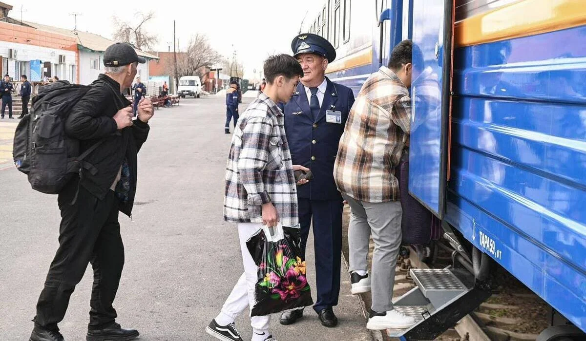 Дополнительный скорый поезд в Балхаш запустят в июне