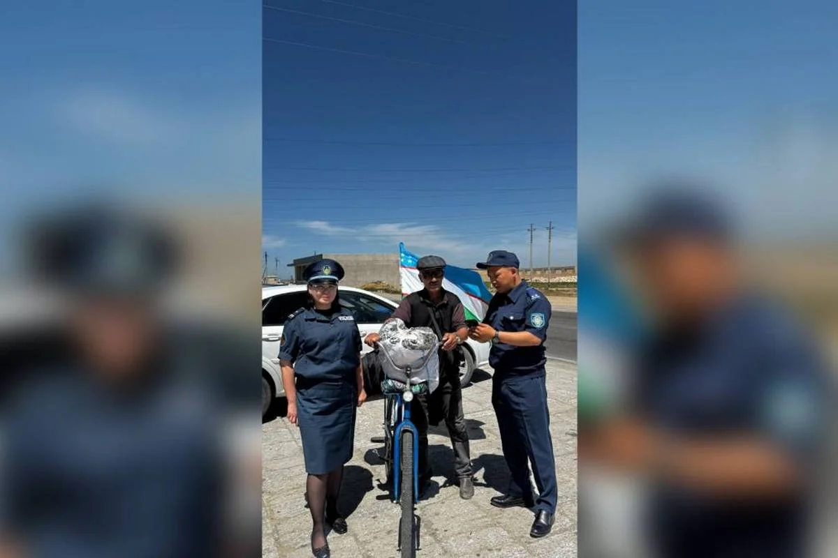 В Мекку на велосипеде: паломник из Узбекистана заблудился в Мангистау