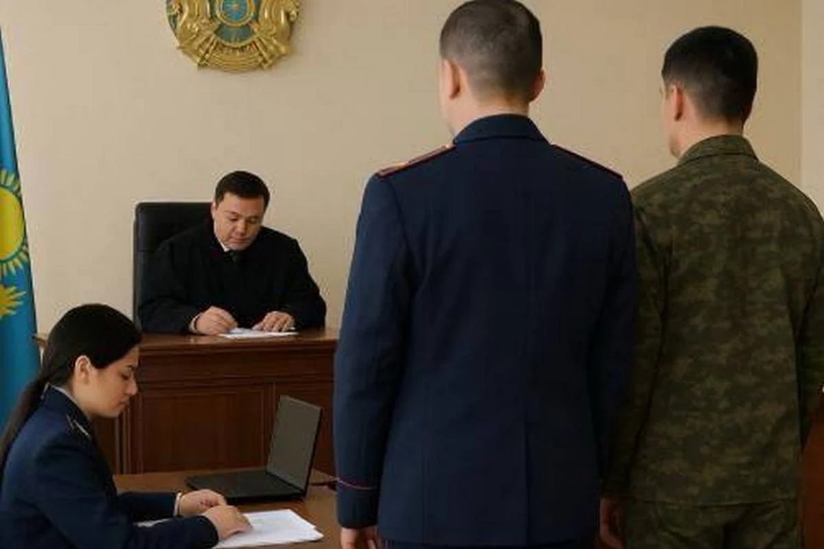 Военные следователи отправились за решетку за вымогательство в Актобе