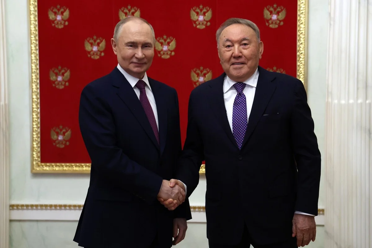 Нурсултан Назарбаев встретился в Кремле с Владимиром Путиным (ВИДЕО)