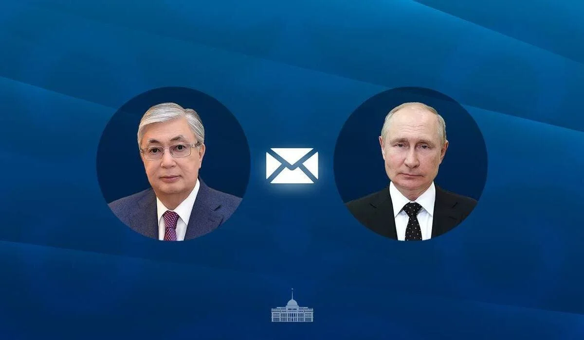 Токаев поздравил Путина с Днем России