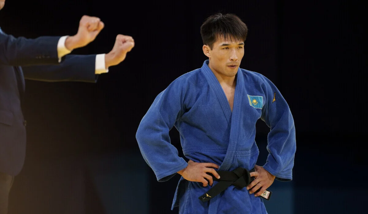 Гусман Кыргызбаев остался без медали на чемпионате мира по дзюдо