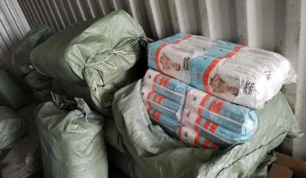 Поддельные подгузники под маркой известного бренда продавали в области Абай