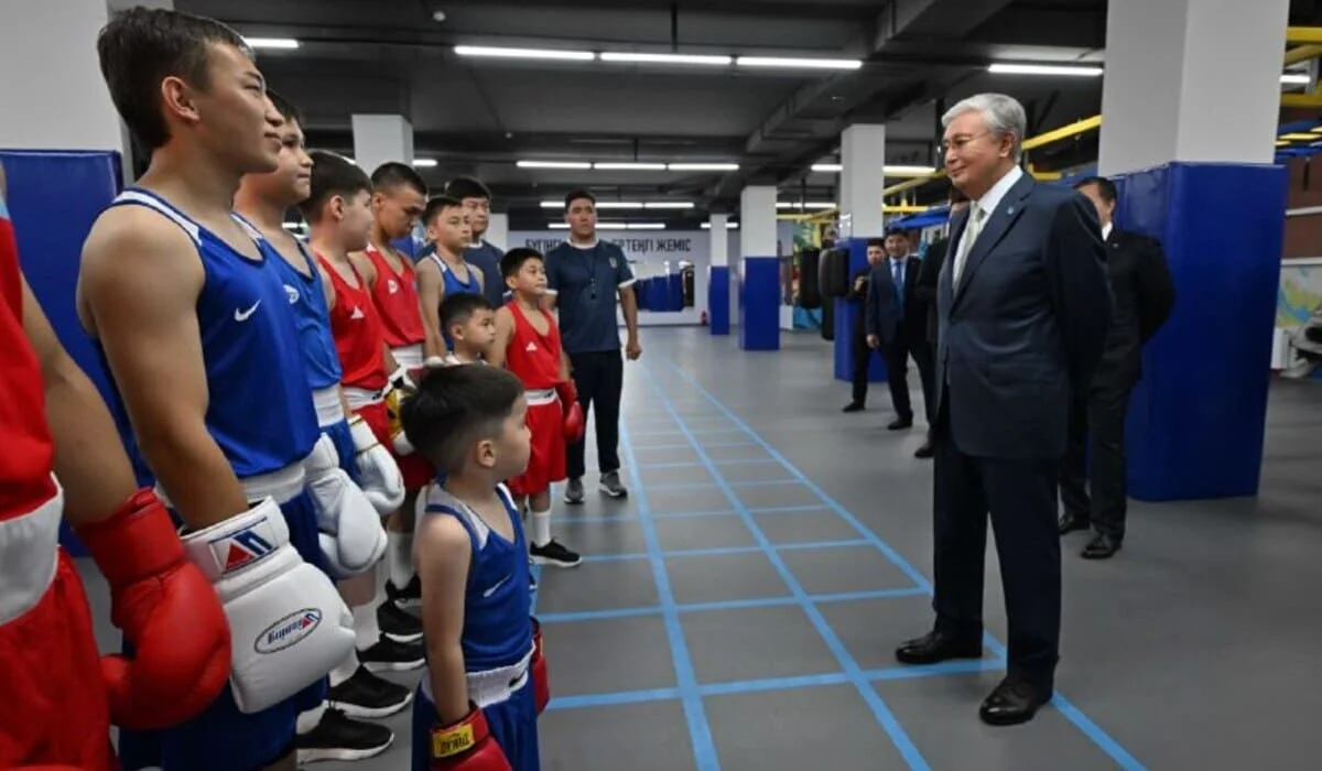 Токаев пожелал юным спортсменам Астаны стать чемпионами мира и Олимпиад