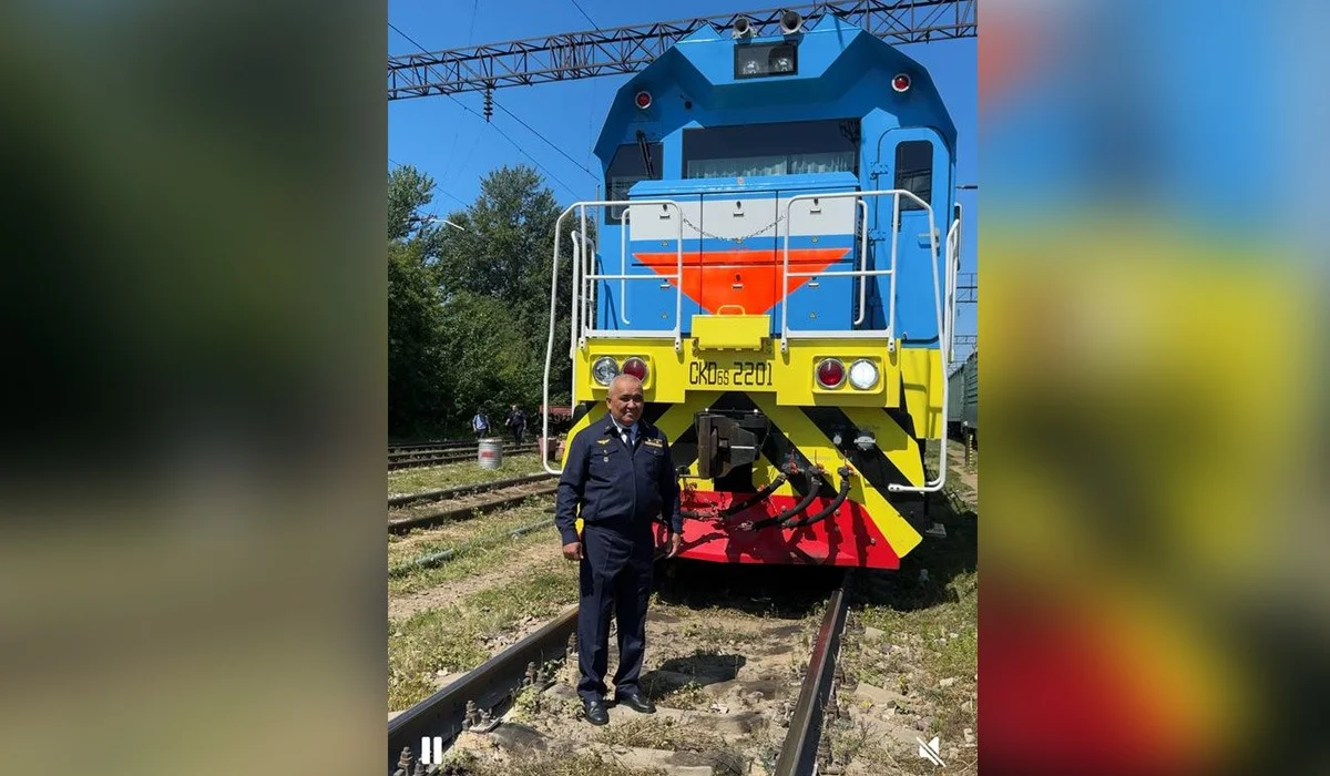 34 года на рельсах: откровенная история машиниста из Астаны
