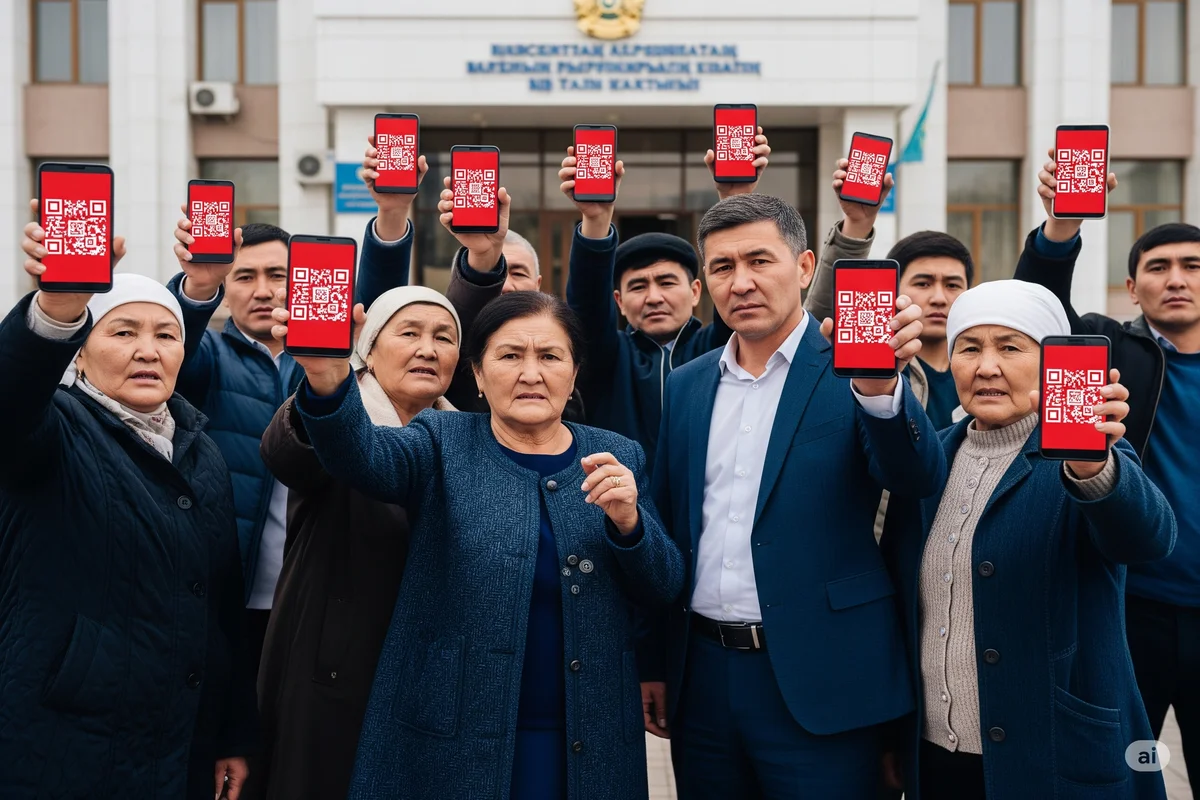 Казахстанцы могут пожаловаться на налоговую через красный QR-код