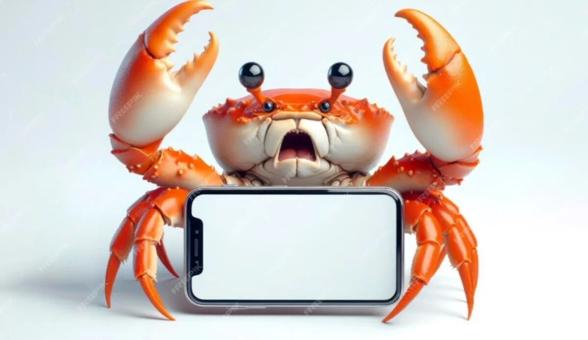 Туристка потеряла iPhone, а краб снял на него влог (ВИДЕО)