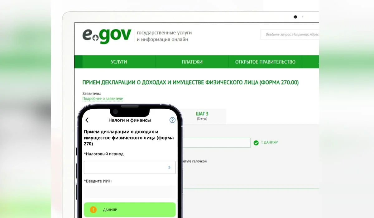 Казахстанцы обязаны подать декларацию до 15 сентября: кого касается и как заполнить форму 270.00