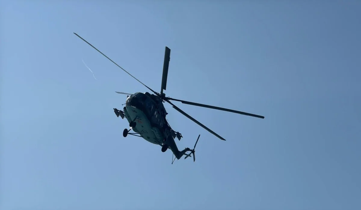 Военный вертолет пропал с радаров в Алматинской области