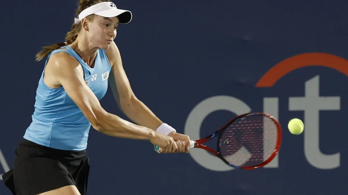 Рыбакина вышла в полуфинал турнира WTA 500 в Вашингтоне
