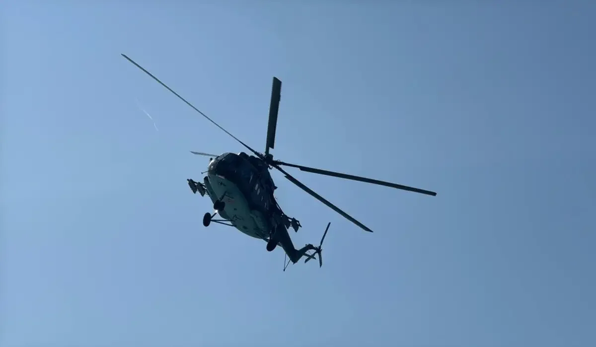 Военный вертолет исчез в Алматинской области: 400 человек ищут экипаж