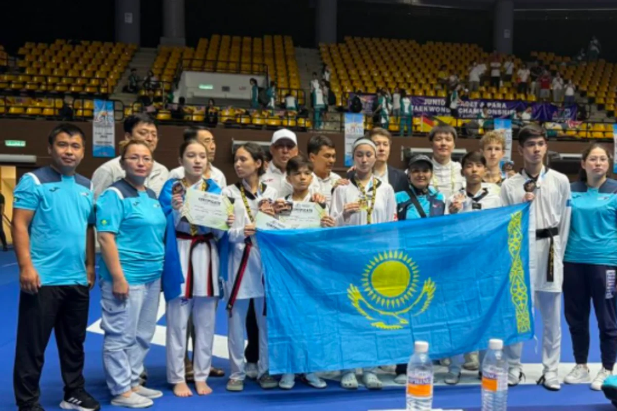 Казахстанцы взяли семь медалей в первый день чемпионата Азии по тхэквондо